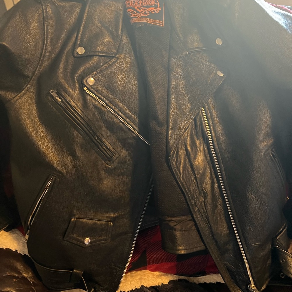 Leather Milwaukee Mens Jacket 3x